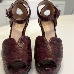 Kate Spade leather heels
